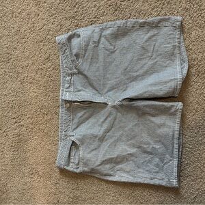 Lee Hickory striped Gray Flat Front Shorts